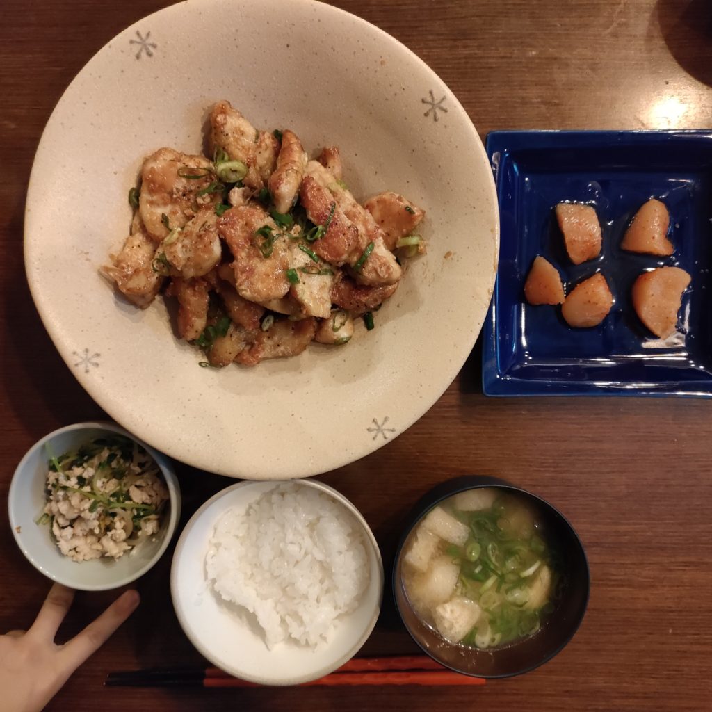 今日の夕食8/18