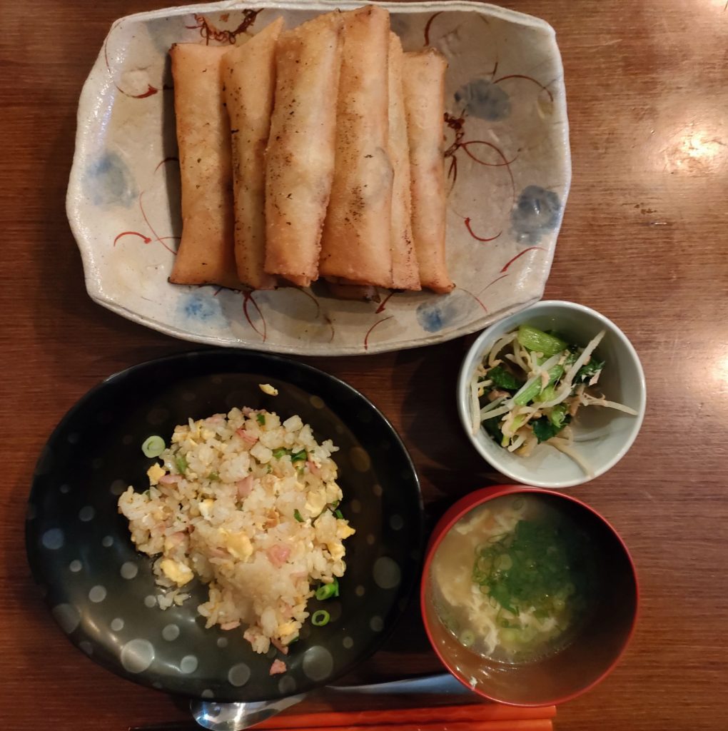 今日の夕食1/15