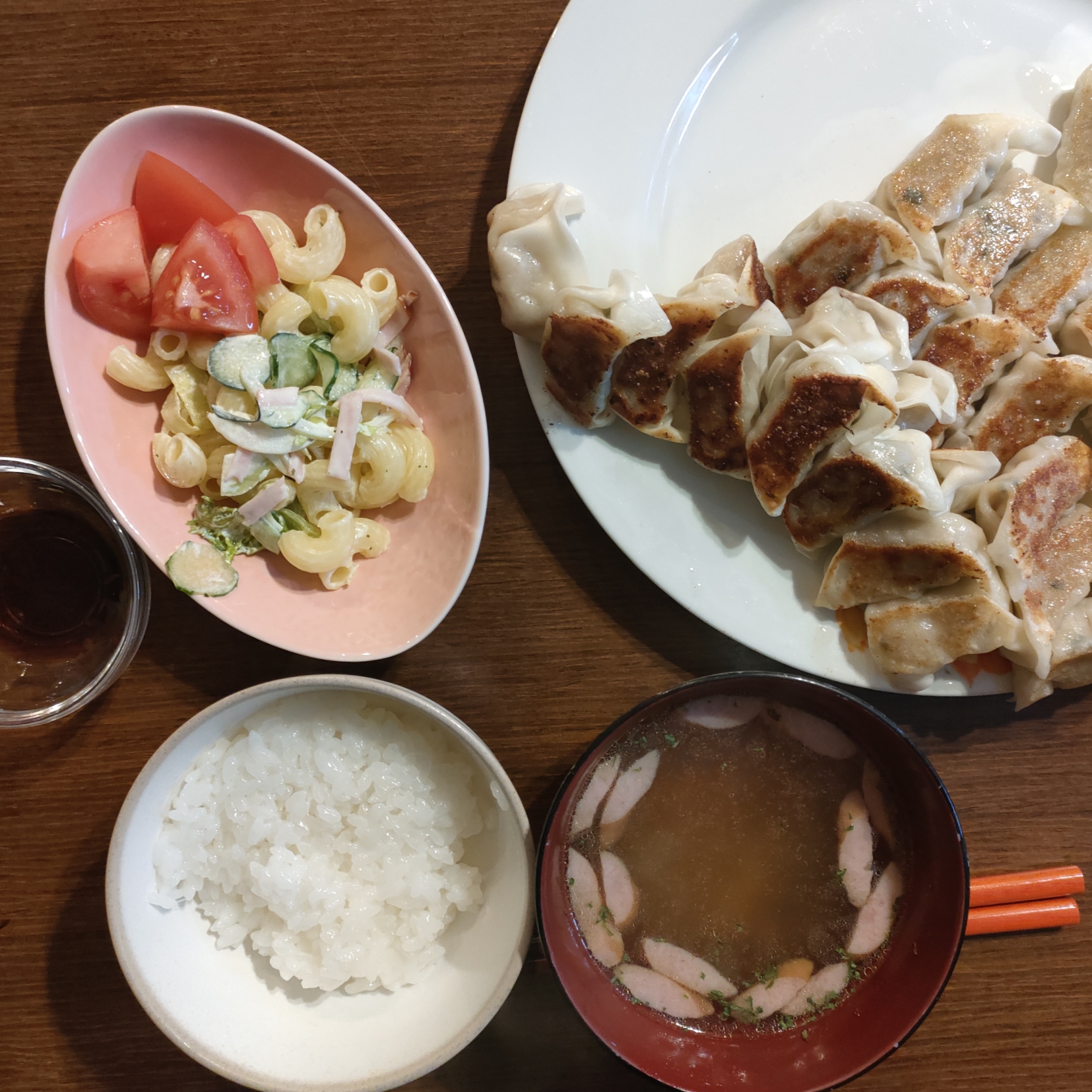 今日の夕食1/2