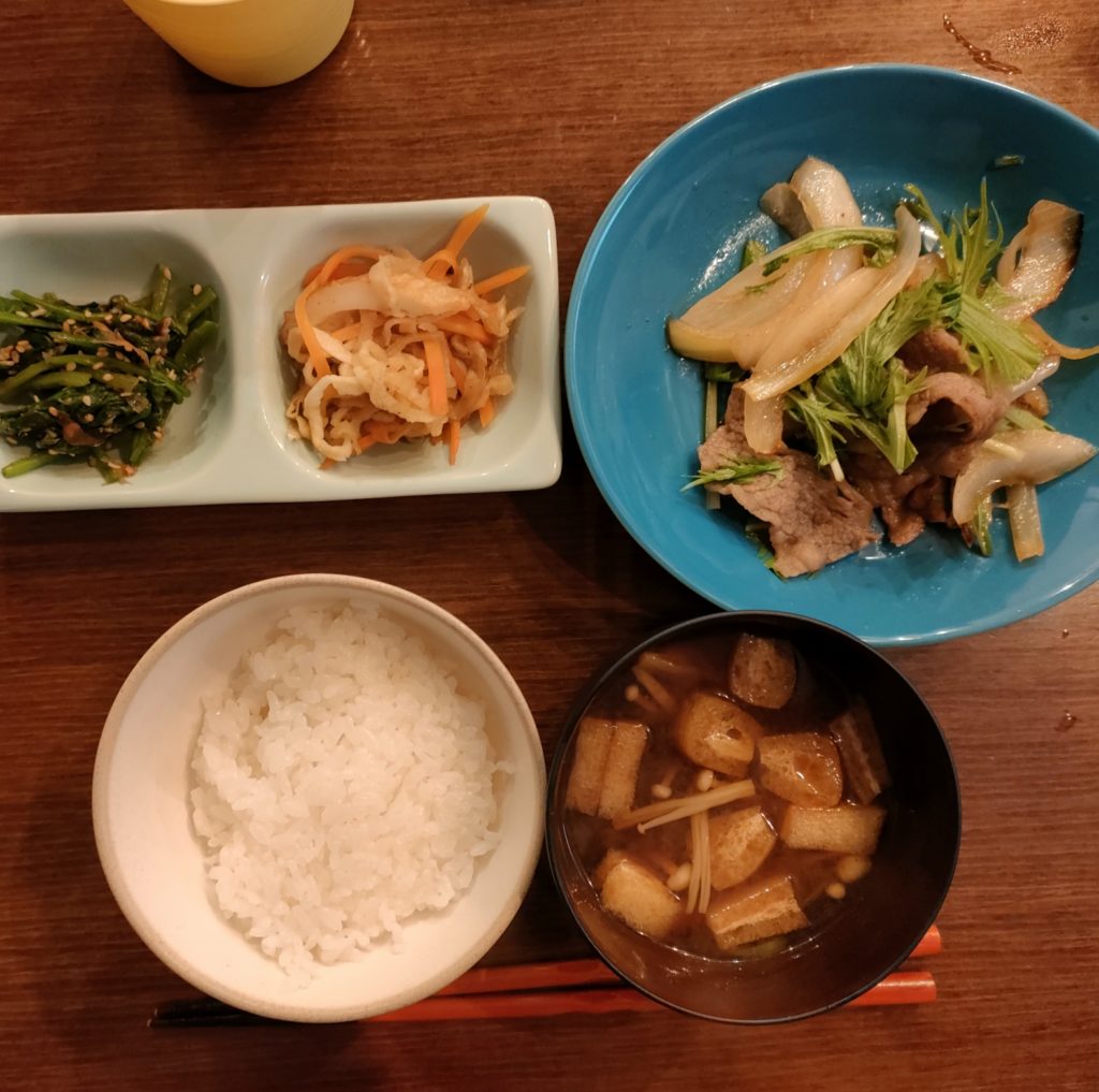 今日の夕食11/16