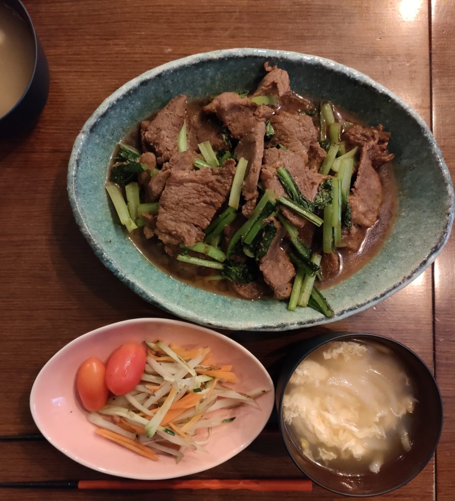 今日の夕食8/15